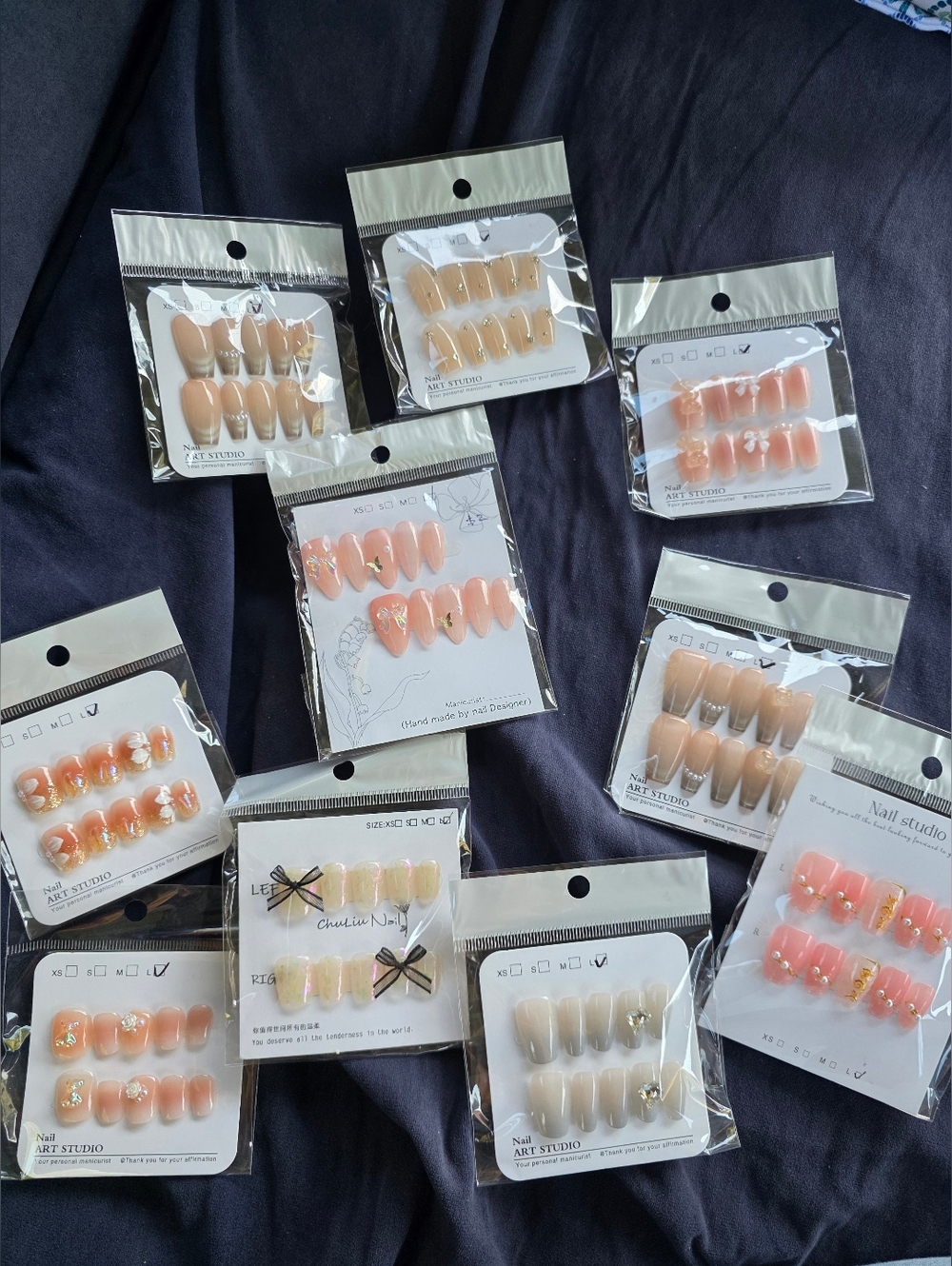 Bundle Of 10 Nail Packs